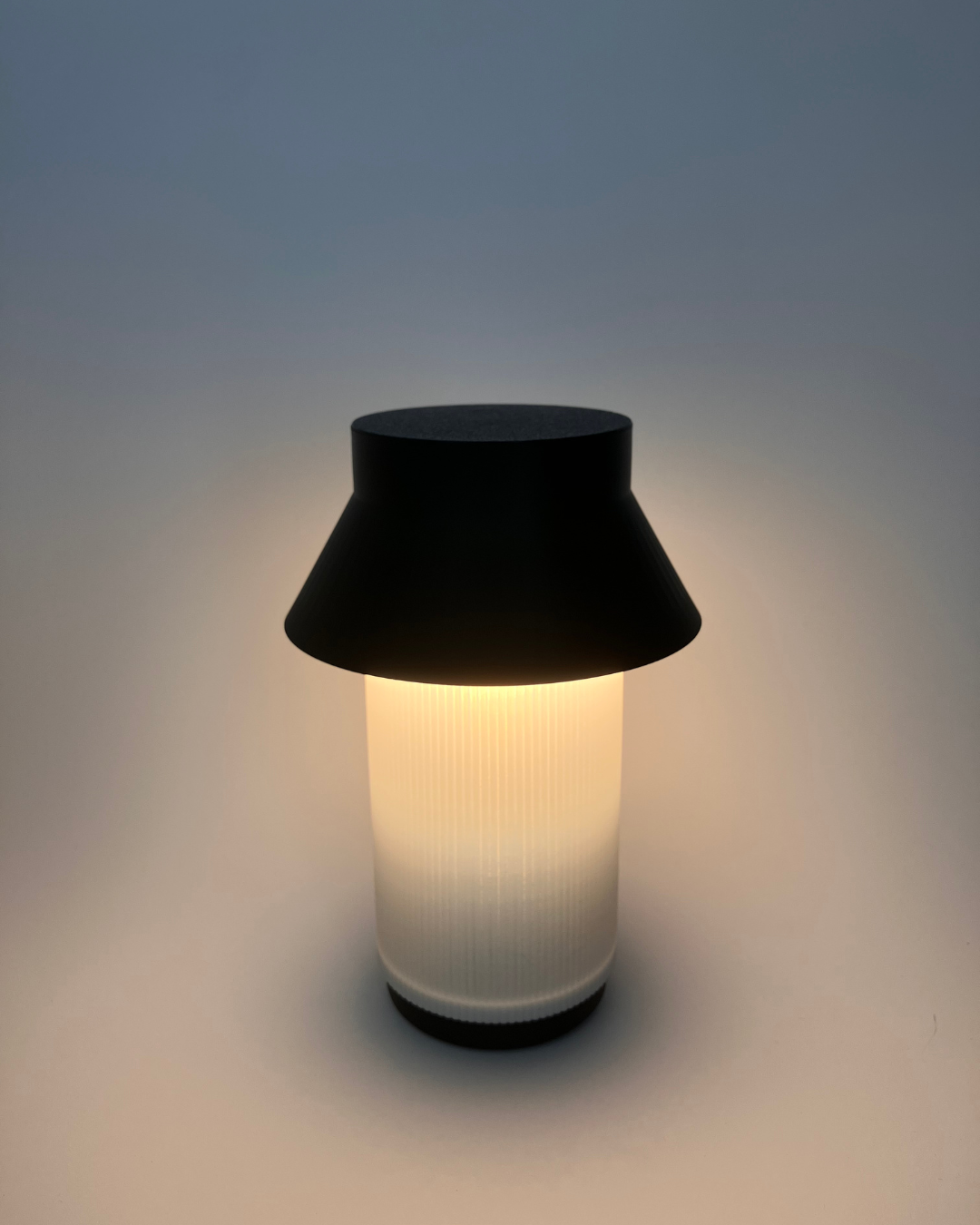 Hato Lamp - Charcoal Black  - View 2
