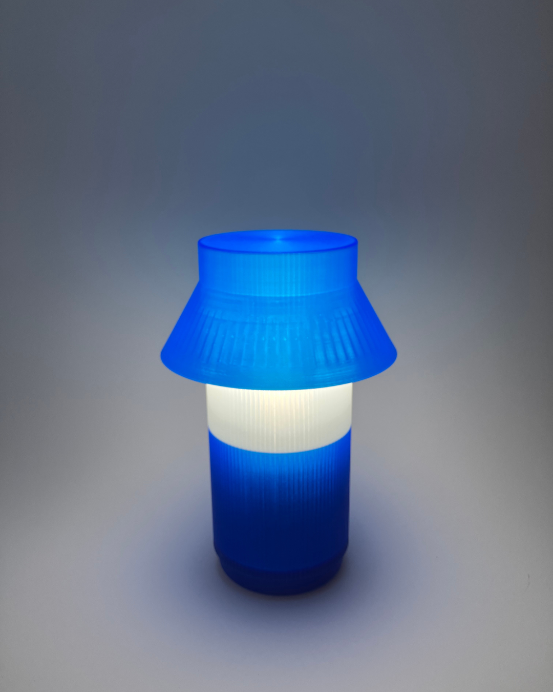 Hato Lamp - Electric Blue with pants - View 2